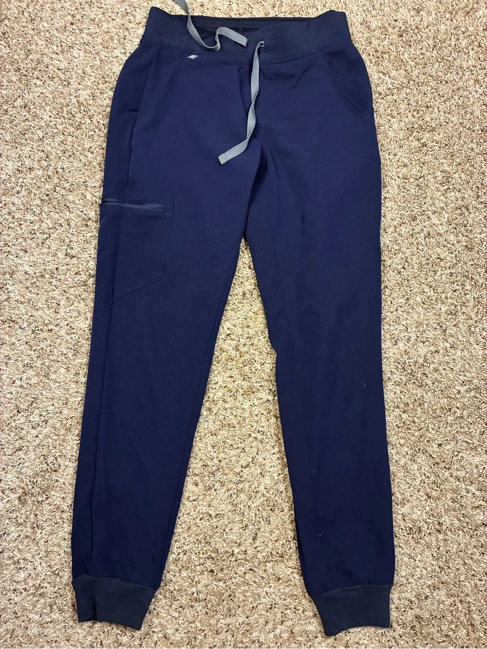 FIGS 2 Piece Matching Three Casma Pocket Top Joggers Scrub Set